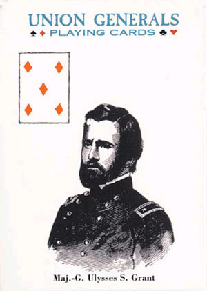 Union Generals Civil War Playing Cards